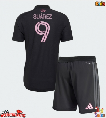 Inter Miami Luis Suarez #9 Replica Away Stadium Kit for Kids 2026-27 Short Sleeve (+ pants)